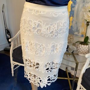 Endless Rose white skirt